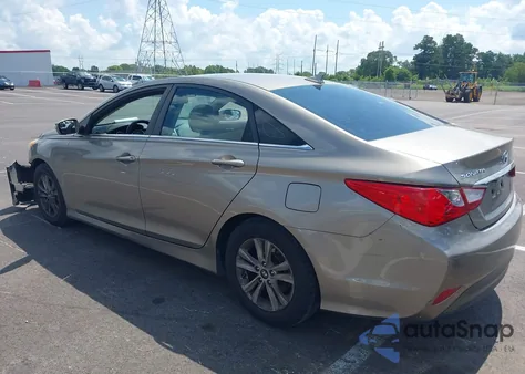 2014 Hyundai Sonata Gls из США, поврежденный, VIN 5NPEB4AC6EH917115
